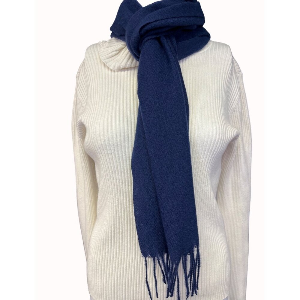 Altare Women's Navy Blue Accessories/Scarf 68"x12" SKU 5138